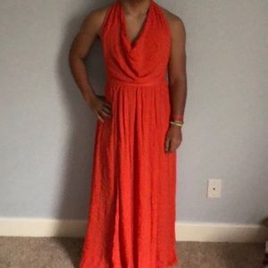 Sexy Orange Sundress